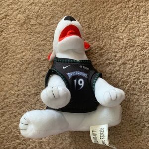Set of MN Timberwolves bullseye plush